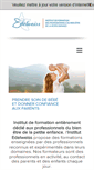Mobile Screenshot of institut-edelweiss.fr